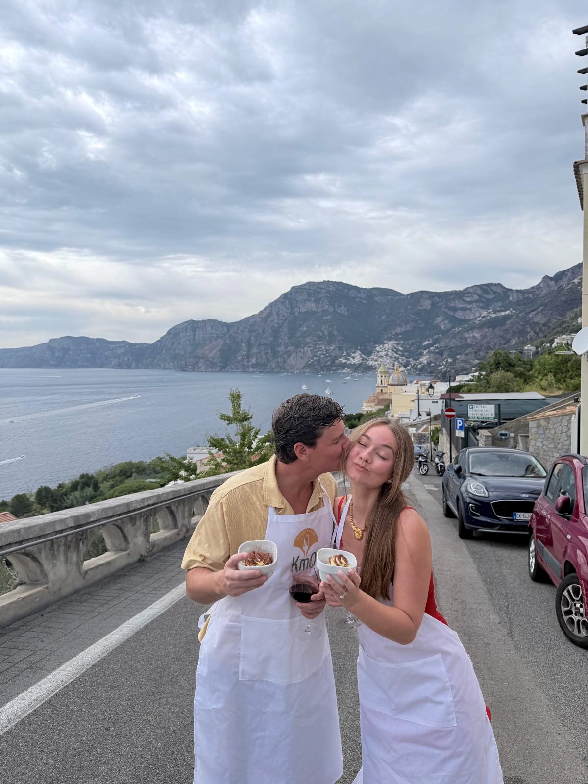 Ricordi di una coppia alla cooking class - Cooking Class Ristorante Km0 Praiano